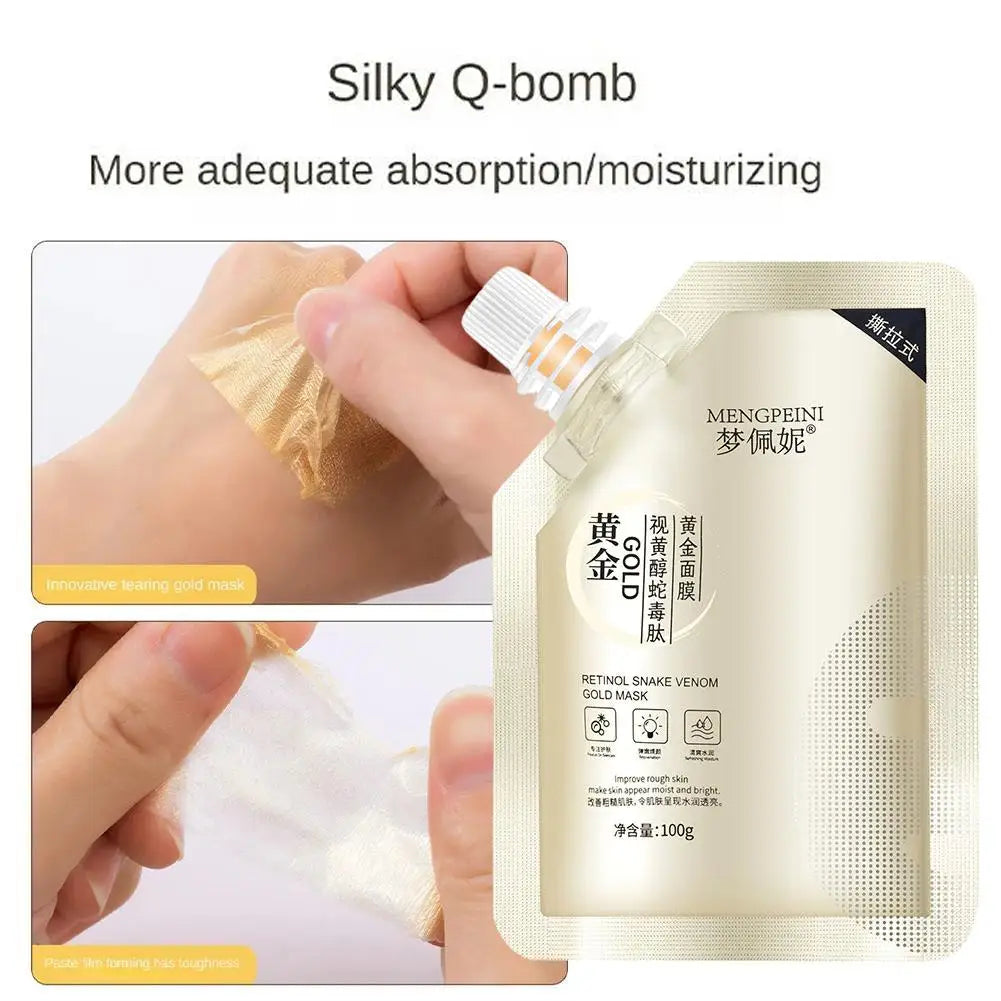 Retinol Gold Peel Mask – Brighten, Firm & Moisturize Skin