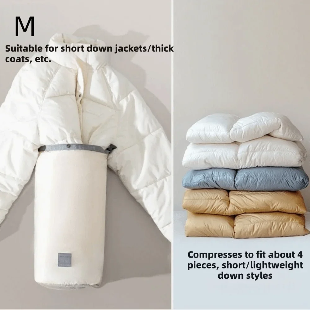 3-Pack Vacuum Compression Storage Bags S/M/L | Travel Packing