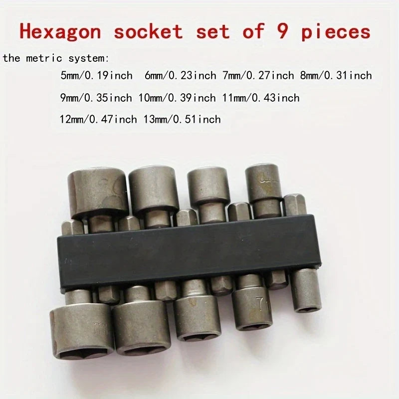 Powerful Socket Inner Hexagonal Wrench Handle Screwdriver Extension