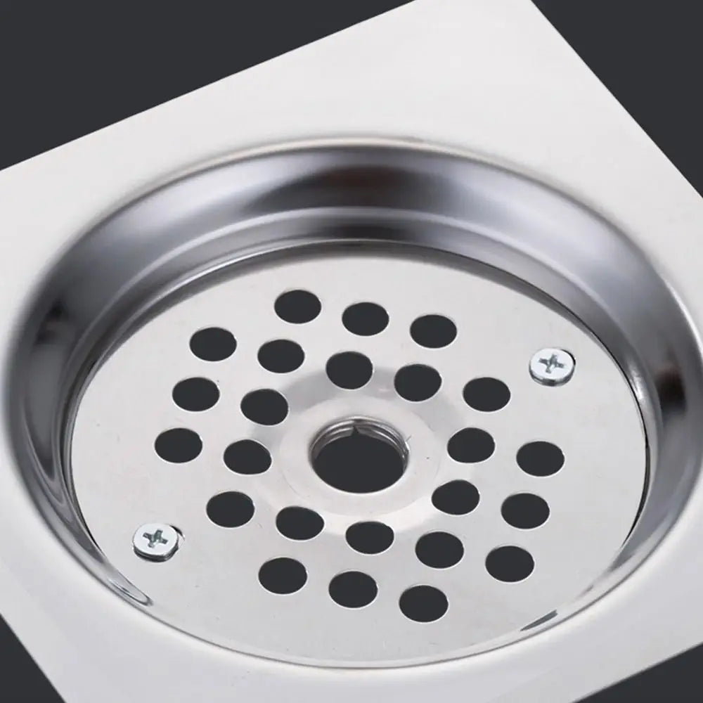 Creative Stainless Steel Press-type Floor Drain Pedal Square Sewer