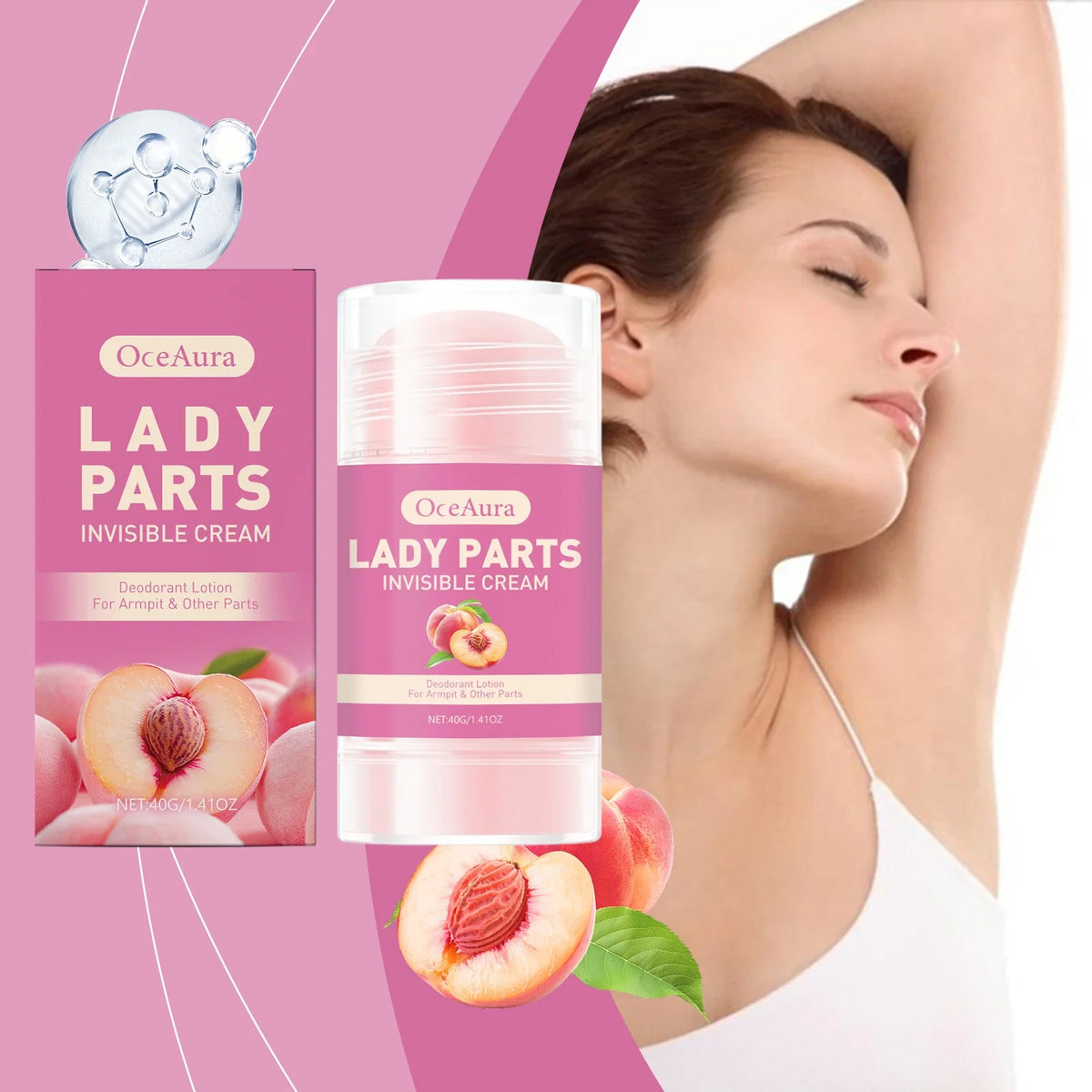 OceAura Honey Peach Underarm Comfort Stick – Unisex 40g