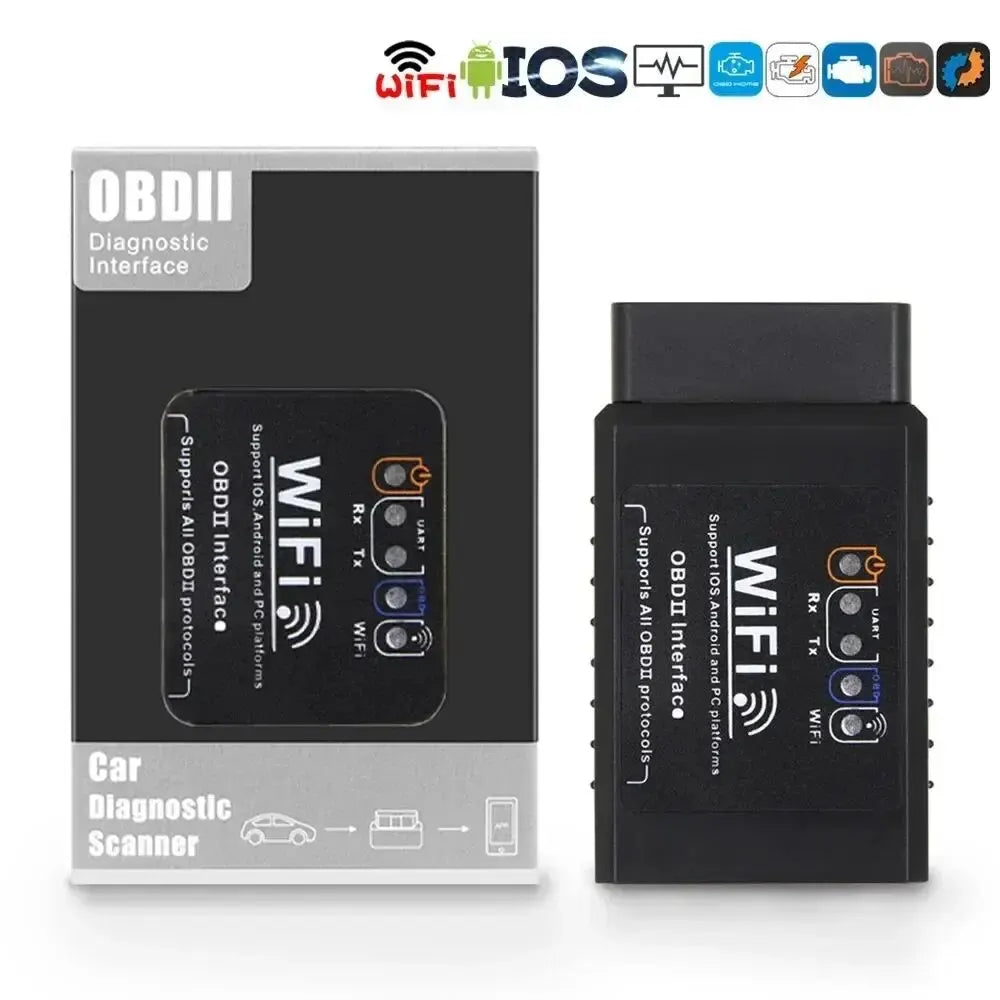 OBD2 WiFi ELM327 V1.5 Scanner – iOS & Android Code Reader