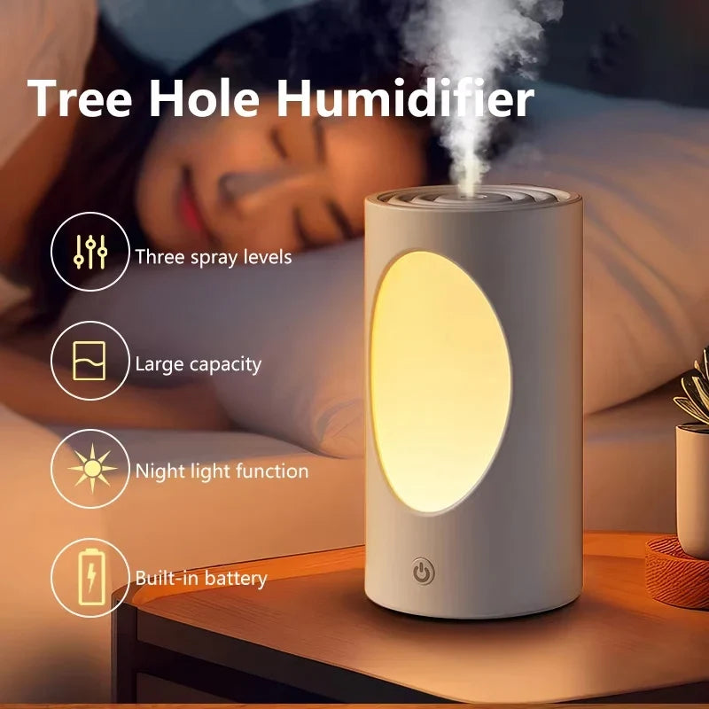 600ml Wireless Aroma Diffuser | LED Lights & Rechargeable Battery