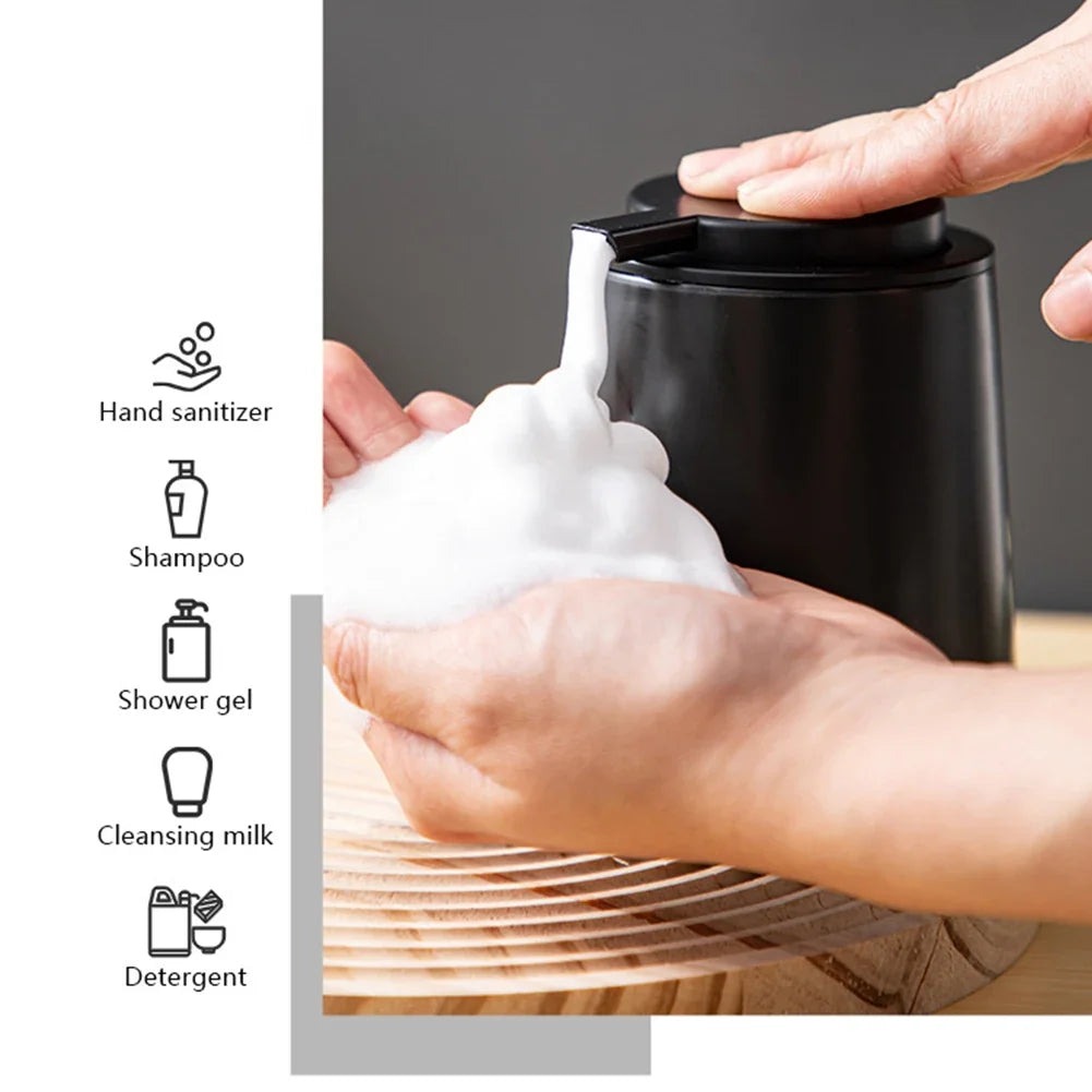 Ceramic Soap Dispenser 400ml – Refillable Leak-Proof Pump