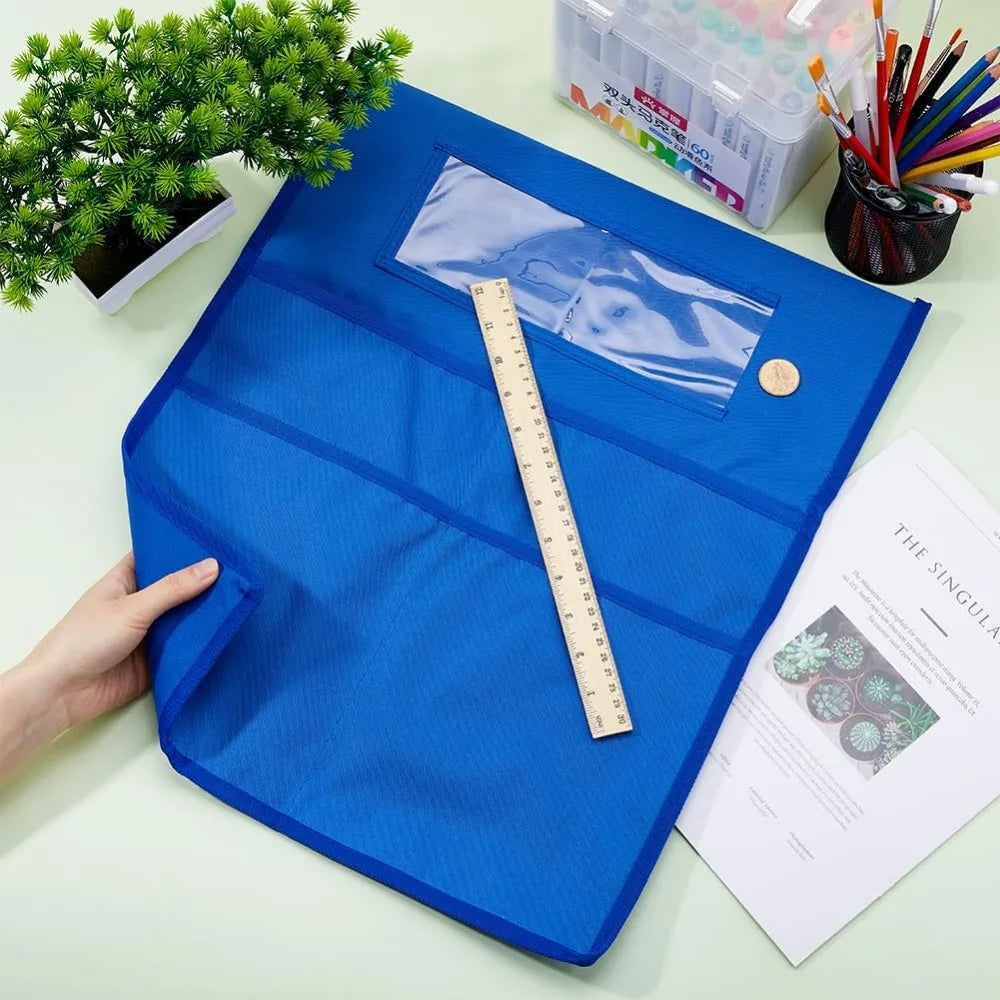 Chair Back Pocket Organizer 19x16.5" | 3-Pocket Classroom Bag