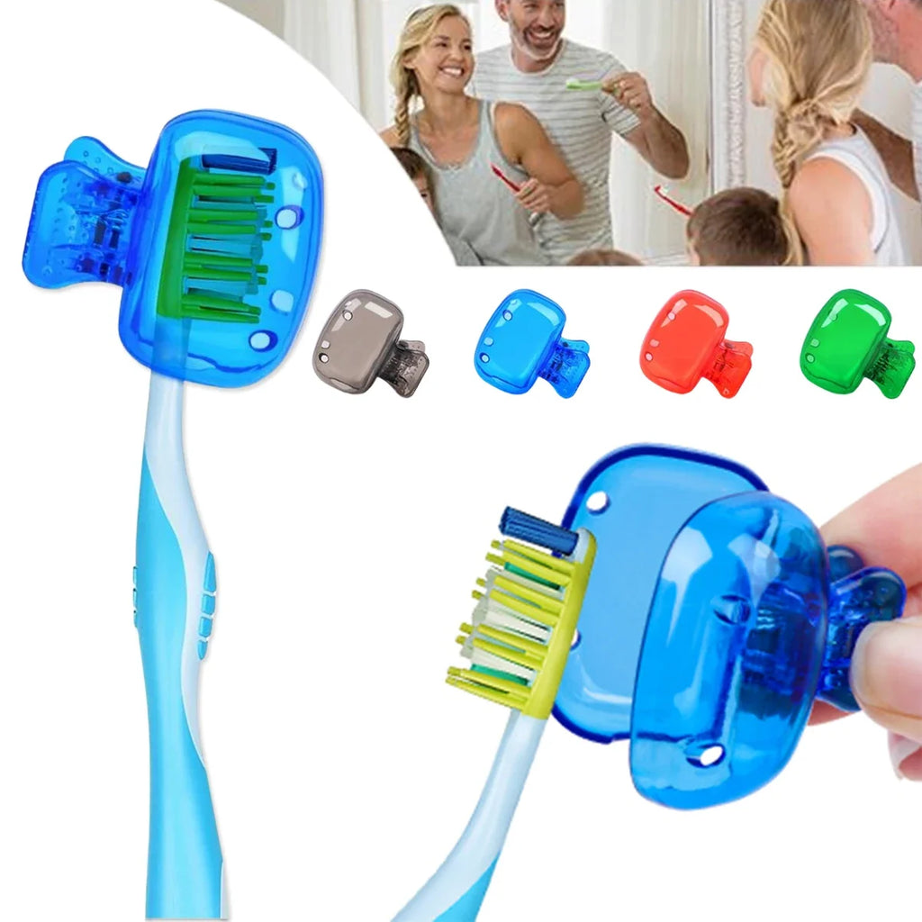Travel Toothbrush Head Covers – Protector Caps 2/4 Pcs