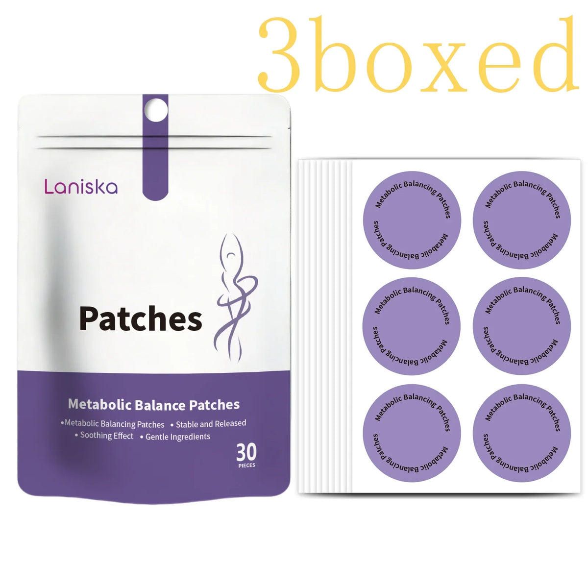 Laniska Body Care Patches – Gentle Skin-Friendly Wellness