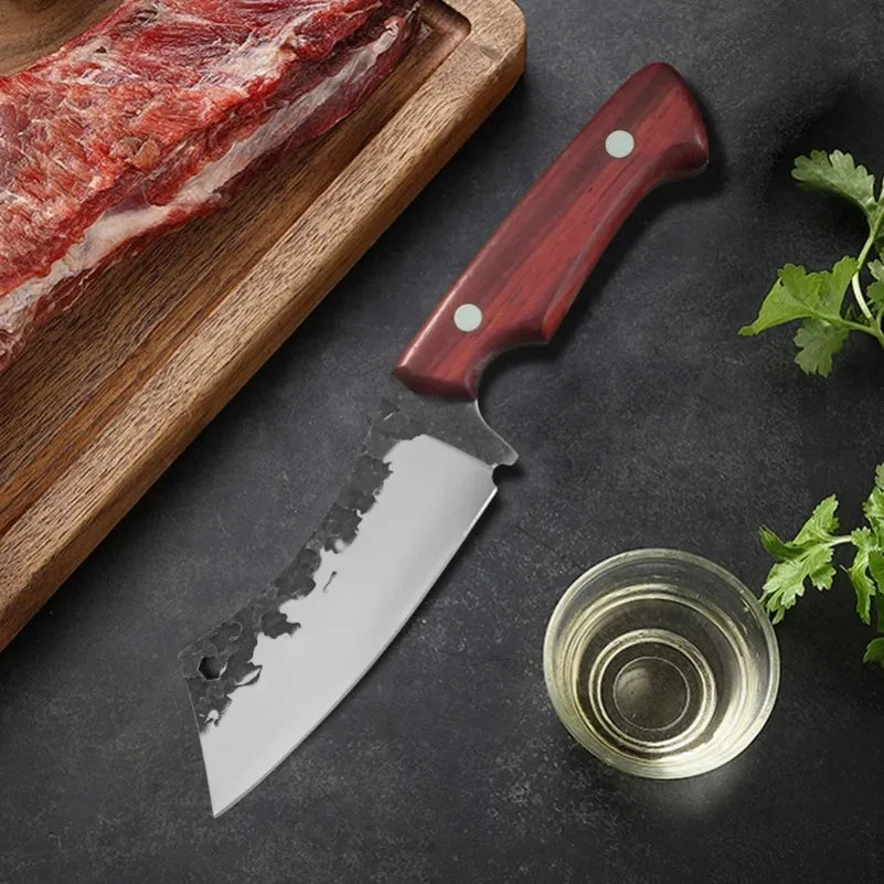 InLeung Handmade Boning Knife – Stainless Steel Wood Handle