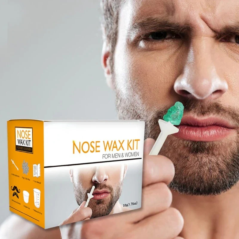 Nose Wax Kit for Men & Women | Paper-Free Hair Removal