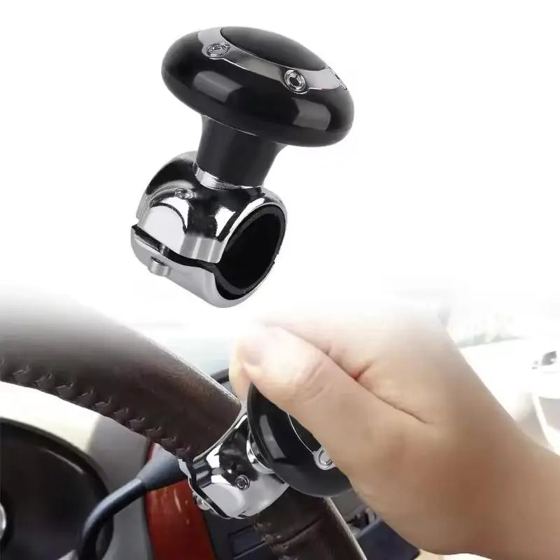 Steering Wheel Spinner Knob – Universal 360° Ball Handle Booster
