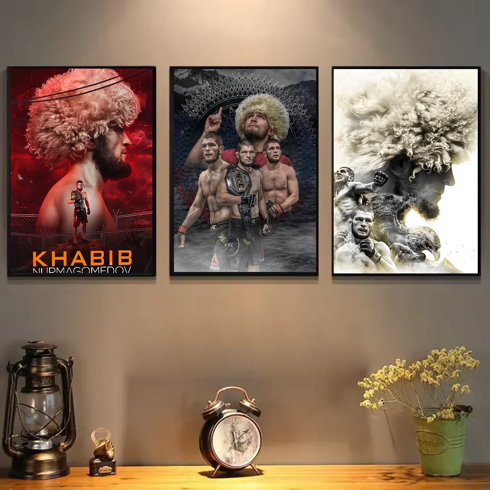 Khabib Nurmagomedov UFC Poster – HD Waterproof PVC Wall Art
