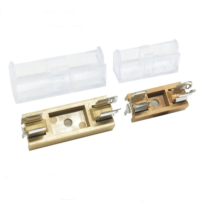 5 6 Glass Fuse Holder Transparent Cover Blocks 5x20mm 6x30mm