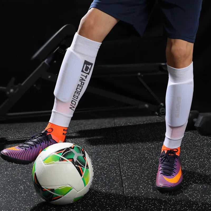 Anti-Slip Football Grip Socks | Breathable Knee-High Sports