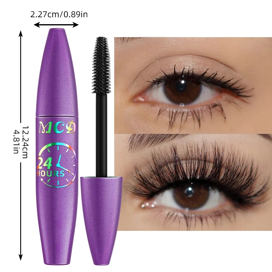 MCD 4D Effect Black Waterproof Mascara – Curl & Lengthen