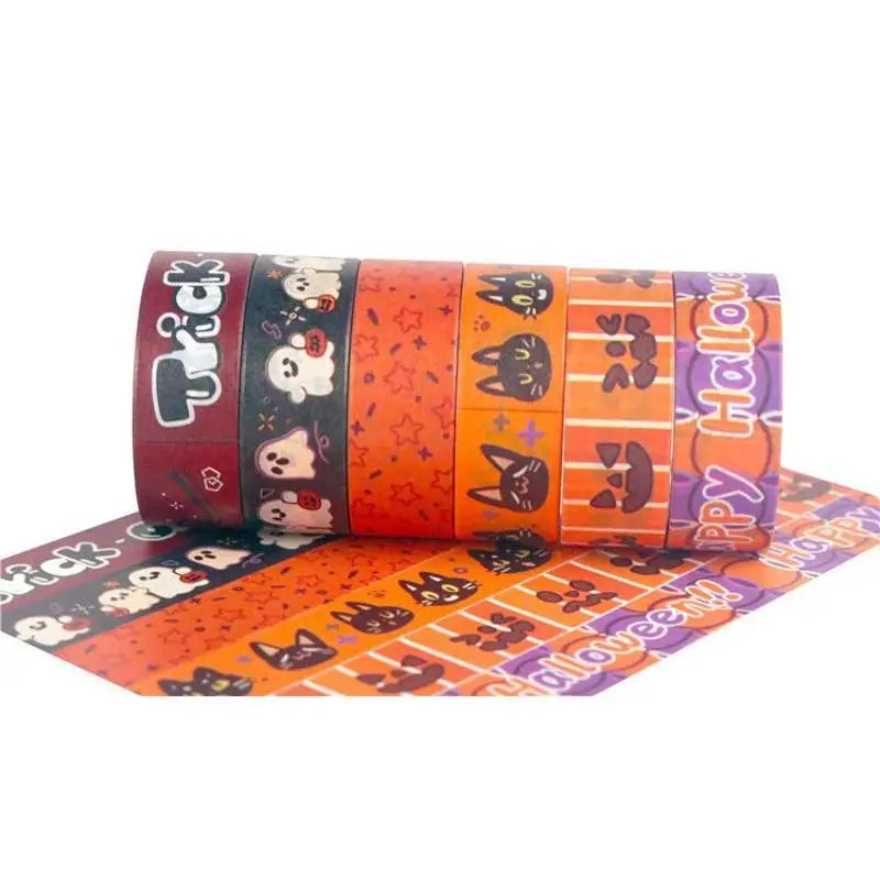 Halloween Washi Tape DIY Scrapbooking Journal Album Decorative