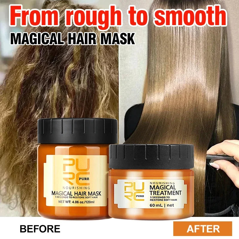 PURC Argan Oil Hair Mask – Nourishing Smoothing Treatment