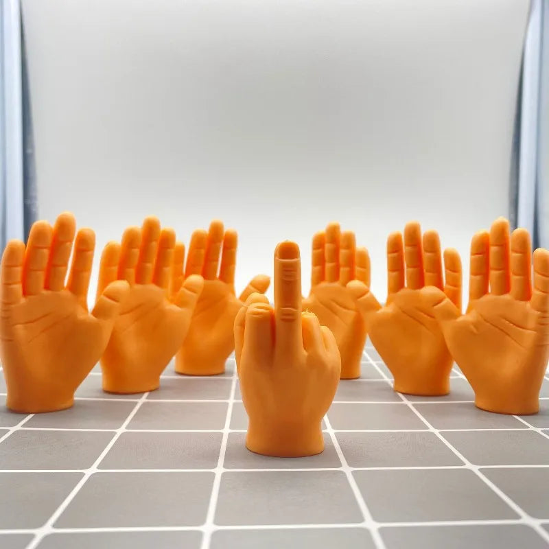 Cat Finger Teaser Toy – Stretchy Mini Hands Cat Glove
