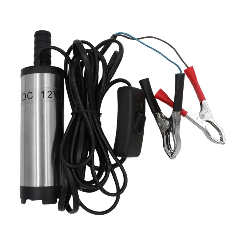 12V Submersible Fuel Transfer Pump – Stainless Steel 38mm