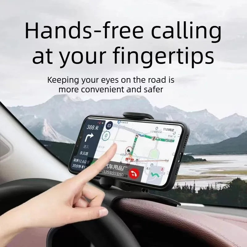 Universal Car Phone Mount – Dashboard GPS Navigation Holder