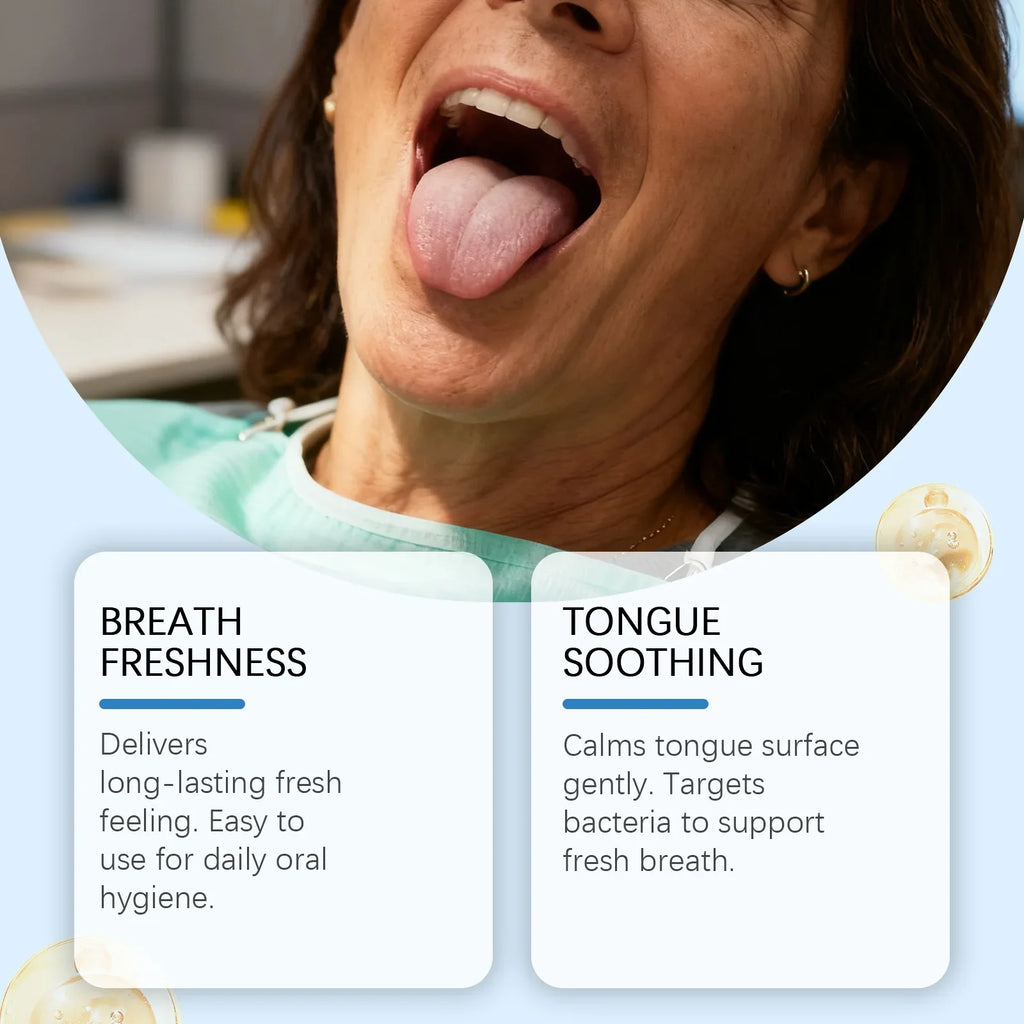 ORALHOE Tongue Cleaning Gel – Fresh Breath Oral Care 45g