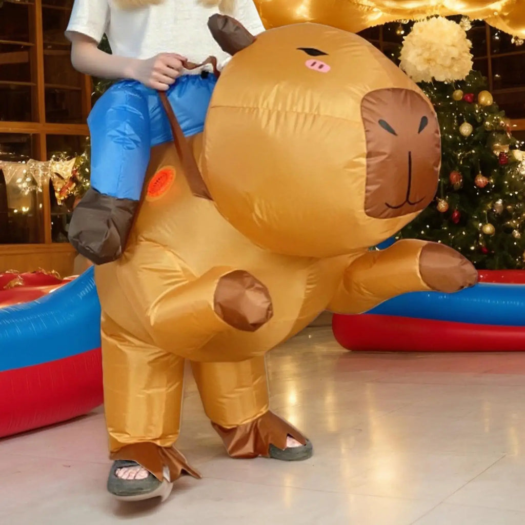Blow Up Costumes Adults Funny Kids Capybara Outfit Festival Cosplay