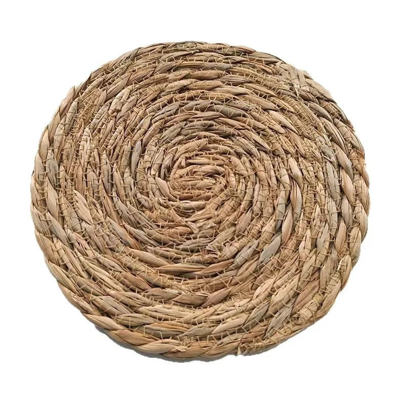 2026 Pot Mats Handwoven Rattan Placemats Round Heat Insulation