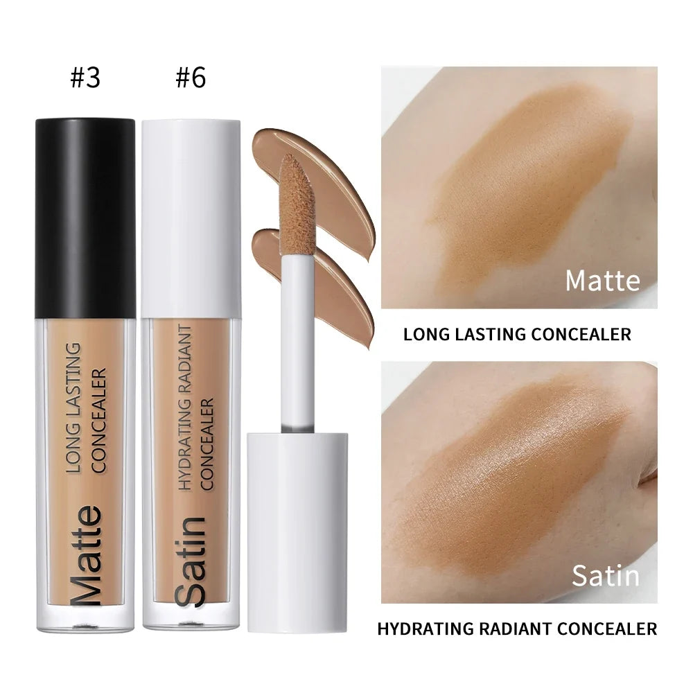 Lakerain Liquid Concealer | Full Coverage Matte & Satin Finish