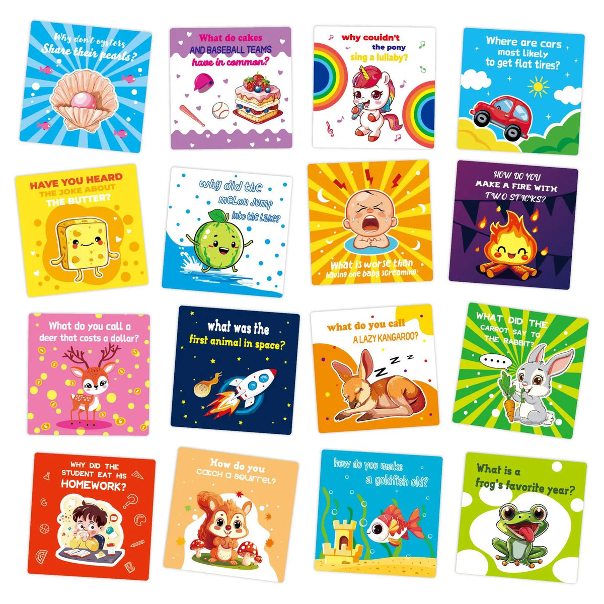 Kids Encouragement Cards Cute Cartoon English Positive Notes Writable