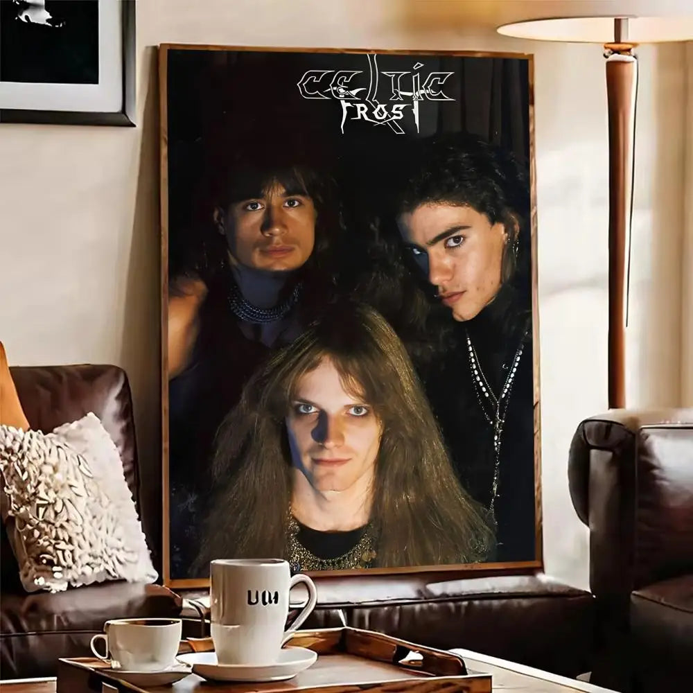 Celtic Frost Canvas Wall Art – Rock Band Poster Unframed