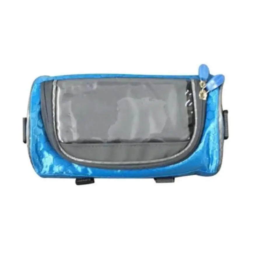 Waterproof Bicycle Handlebar Frame Bag – Front Pack with Window