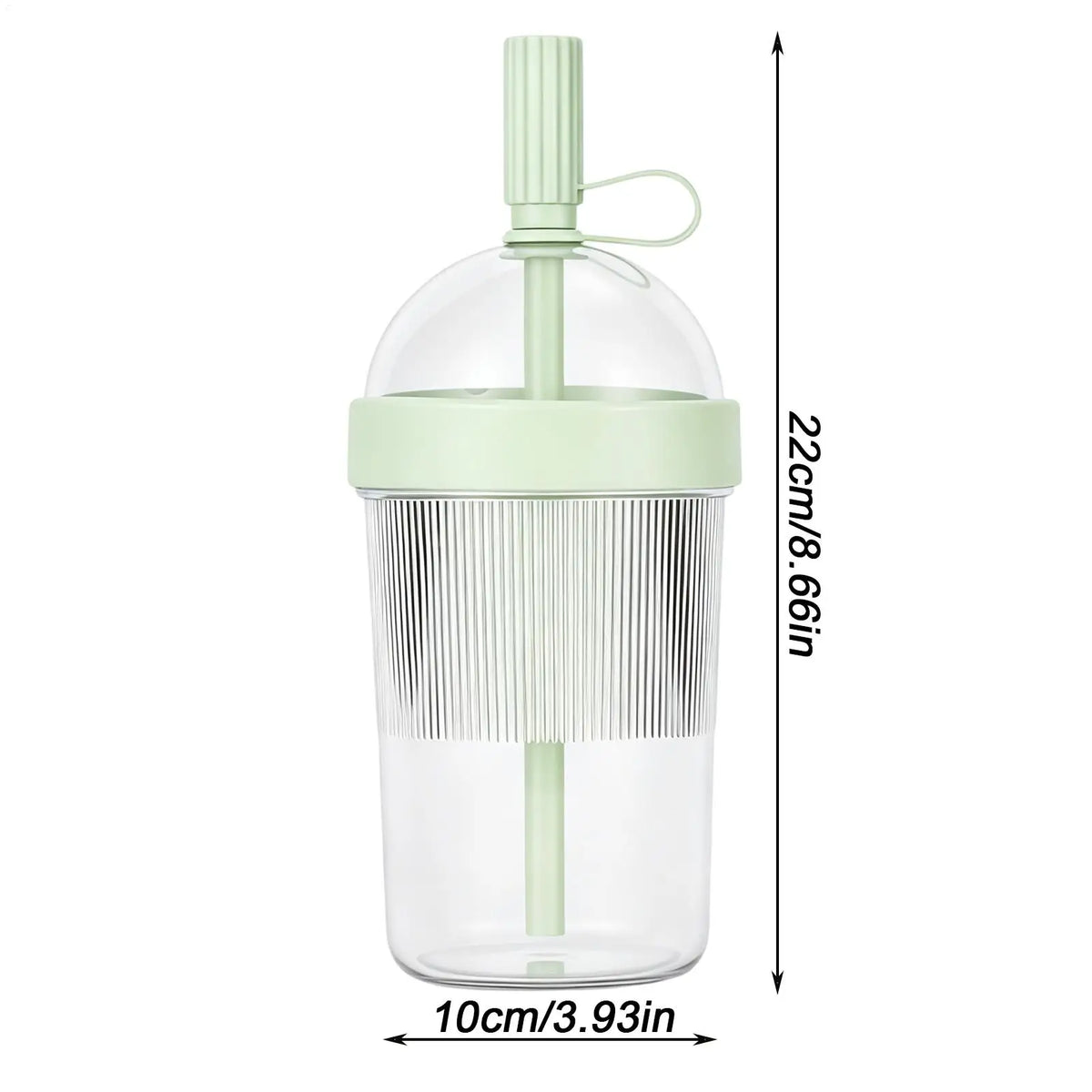 17oz Reusable Coffee Cup with Lid & Straw | Travel Tumbler