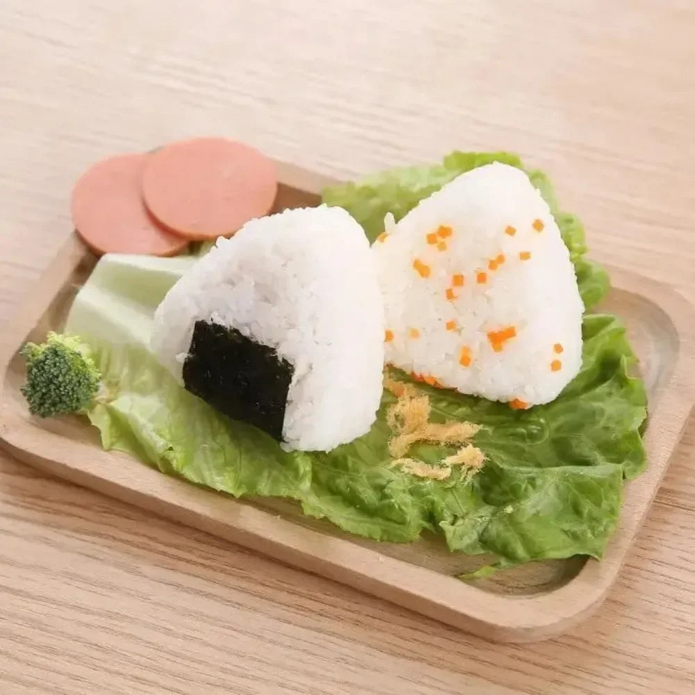 2PCS Triangular Onigiri Rice Mold Set | DIY Sushi Bento Tool