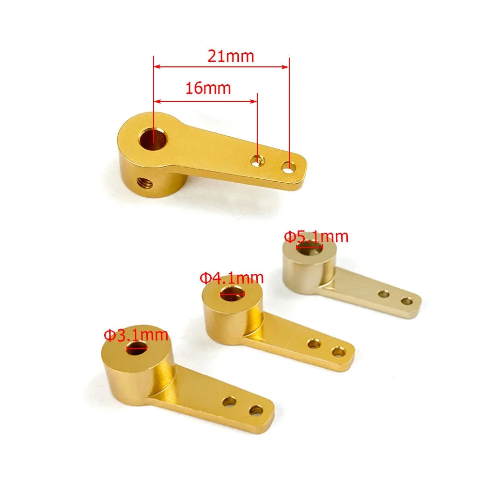 Single Steering Rudder Tiller Arms RC Model Car Boat Toys Hobbies