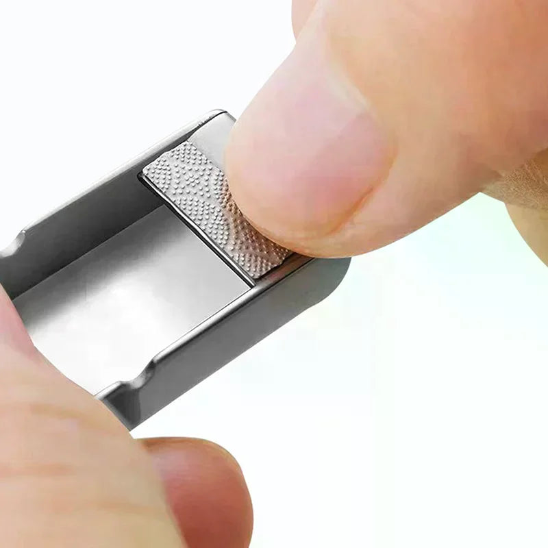 Mini Folding Nail Clipper with Key Ring | Stainless Steel