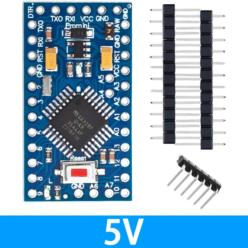 Pro Mini ATMEGA328P 5V/16MHz & 3.3V/8MHz Arduino Board