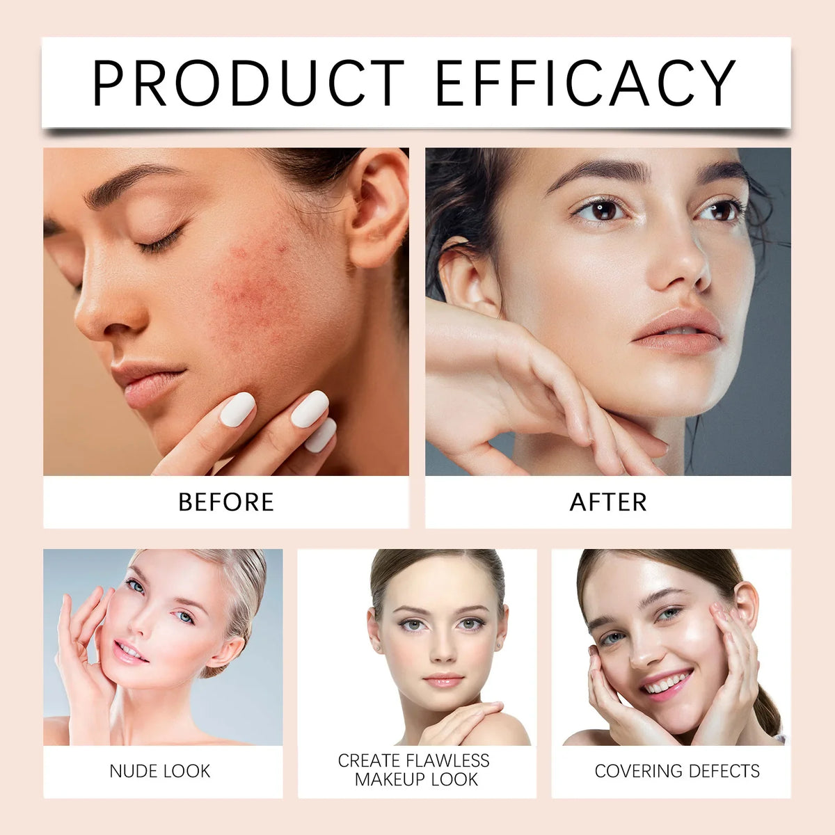 Niacinamide BB Cream SPF30 | Full Coverage Foundation | 30g