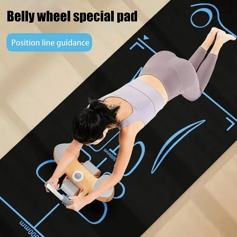 Non-Slip TPE Kneeling Mat – Thick Cushioned Yoga & Gym Pad
