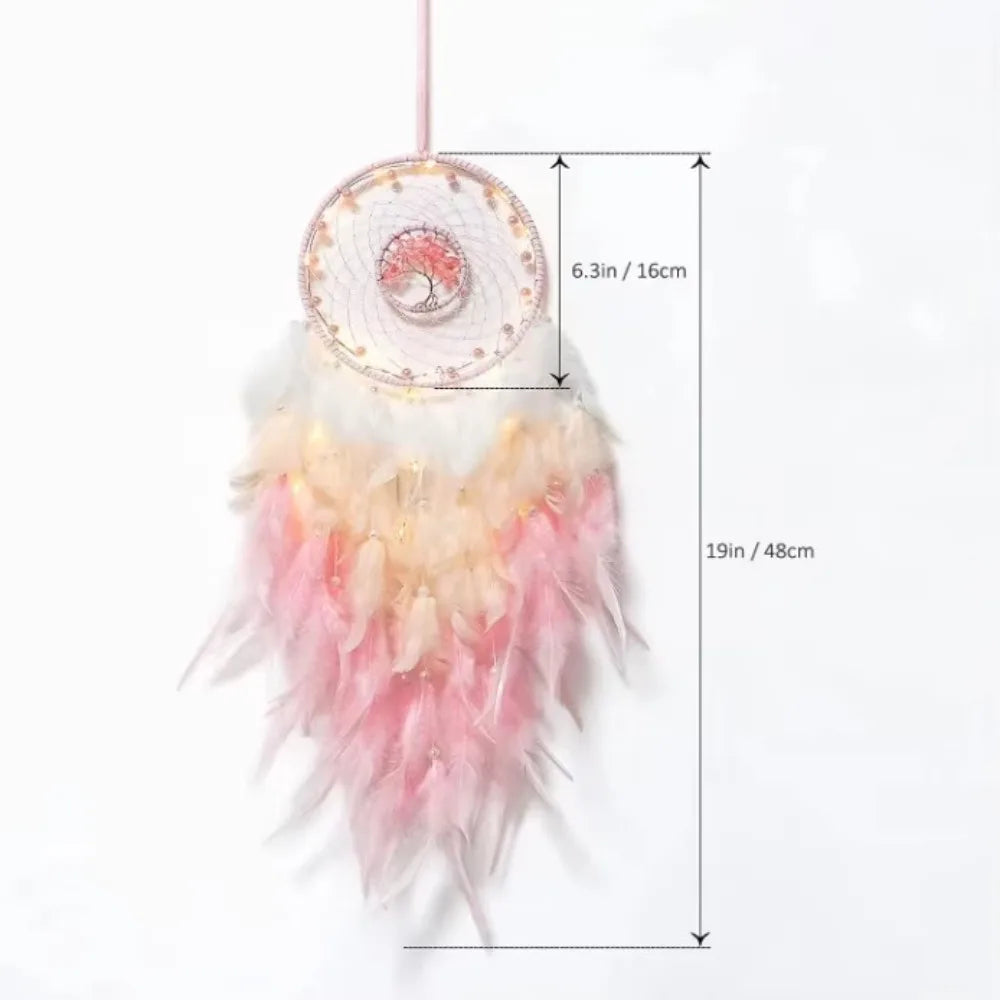 Tree Life Wind Chimes Gravel Hanging Small Fresh Girl Heart Mori