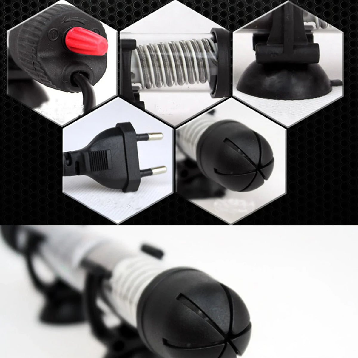 Submersible Aquarium Heater 50W/300W | Fish Tank Heating Rod