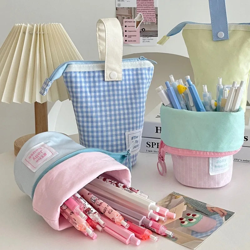 High-value Pen Holder Pencil Case Japanese Ins Boys Girls School