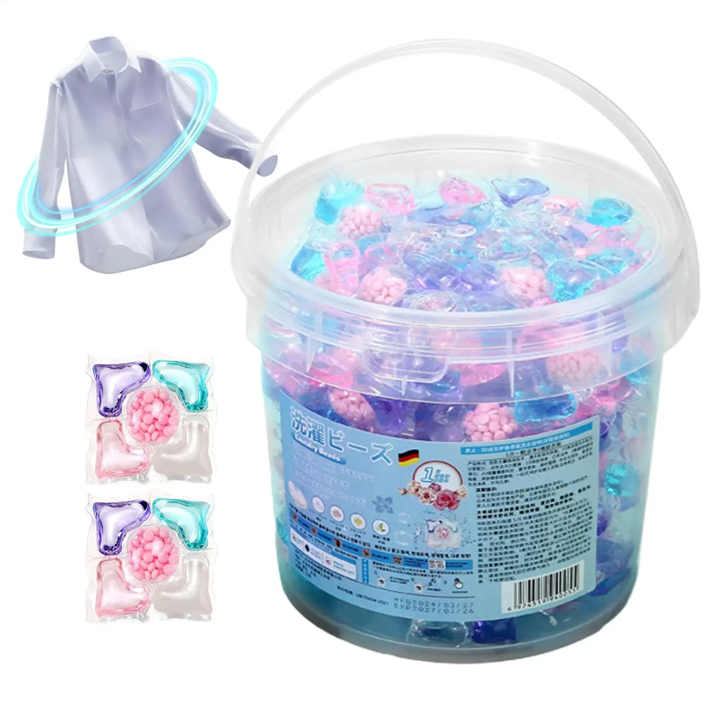 Laundry Detergent Pods Deep Cleaning 70 Tablets Beads Washing Machine