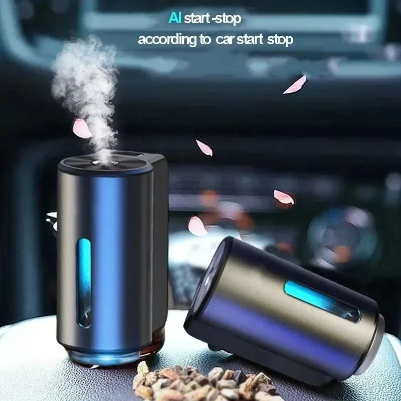 Electric Waterless Car Essential Oil Aroma Diffuser | Auto Scent