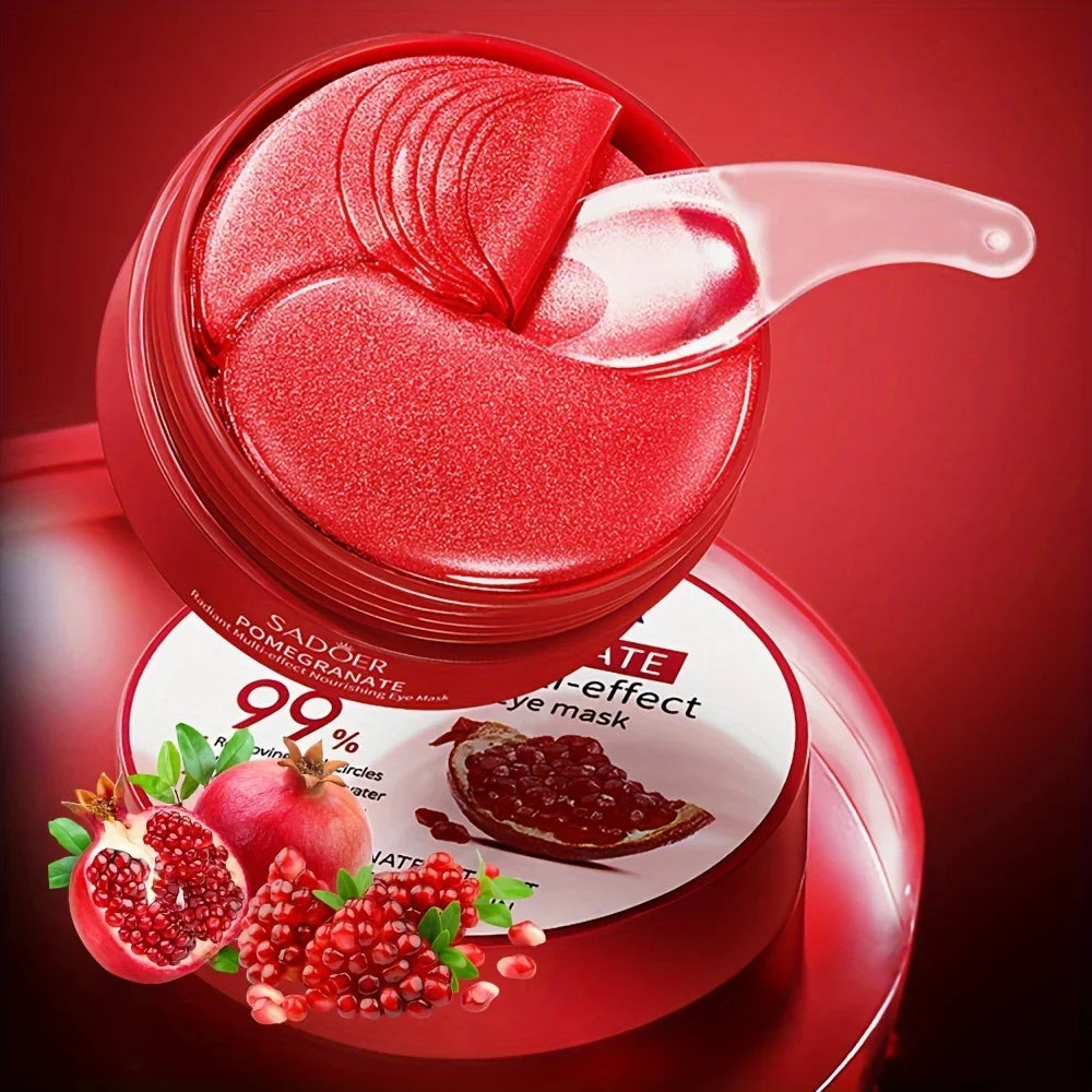 Pomegranate Eye Mask – Nourishing Hydrating Eye Patches 60pcs