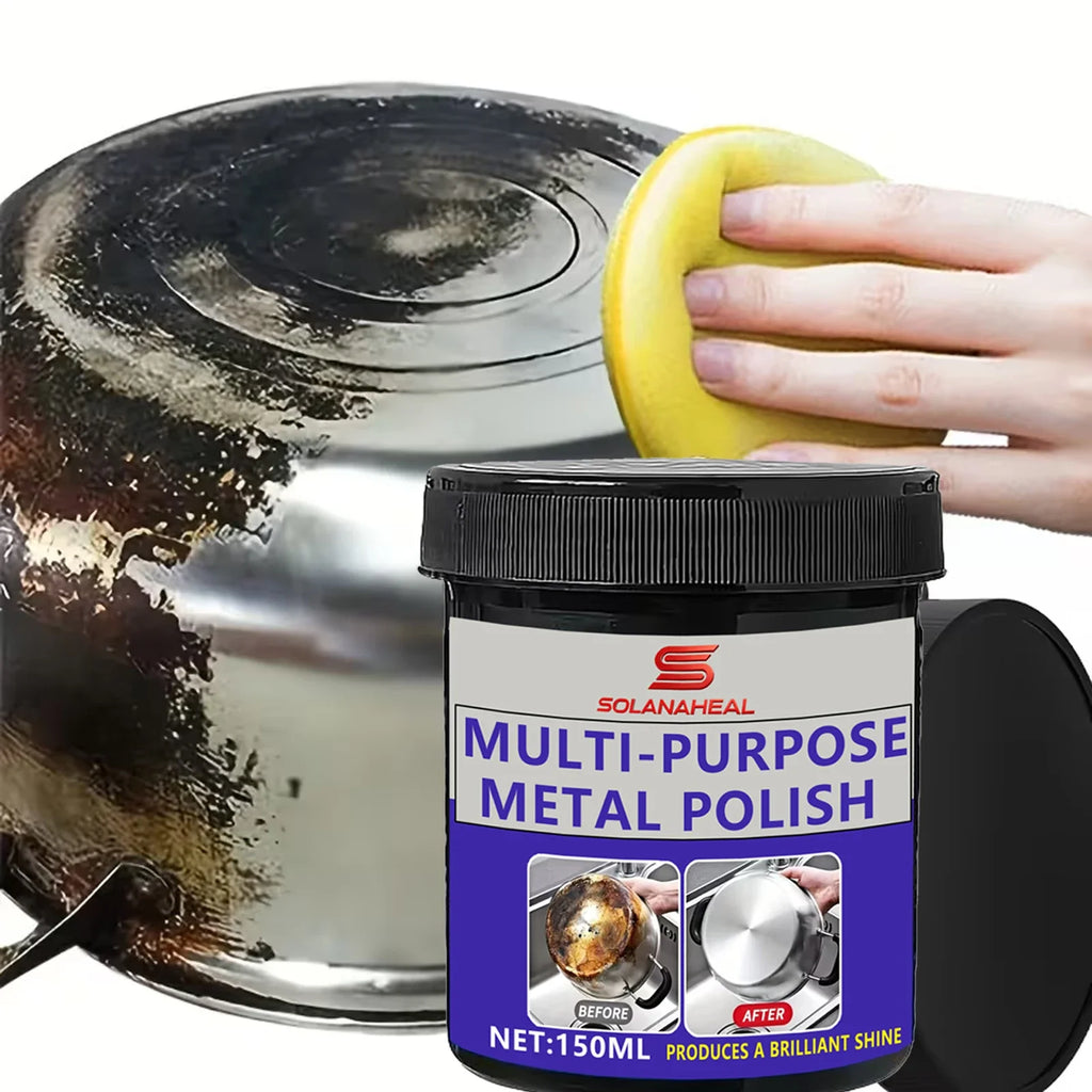 Professional Metal Polishing Paste – Chrome & Auto Repair Cream