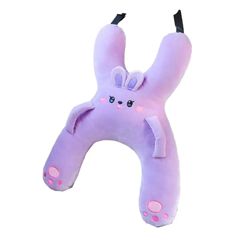 Kids Car Neck Pillow – Cute Cartoon Head & Neck Support