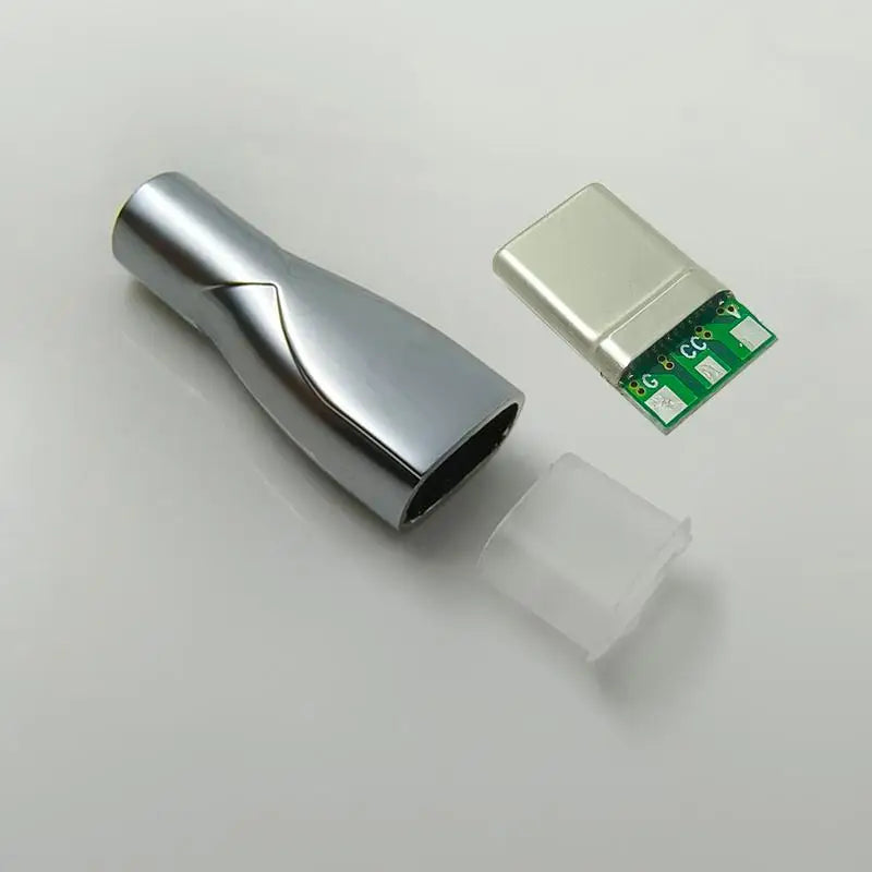 PD Type-C 3-Pin Laptop Charging Connector | CC Pin & Capacitor