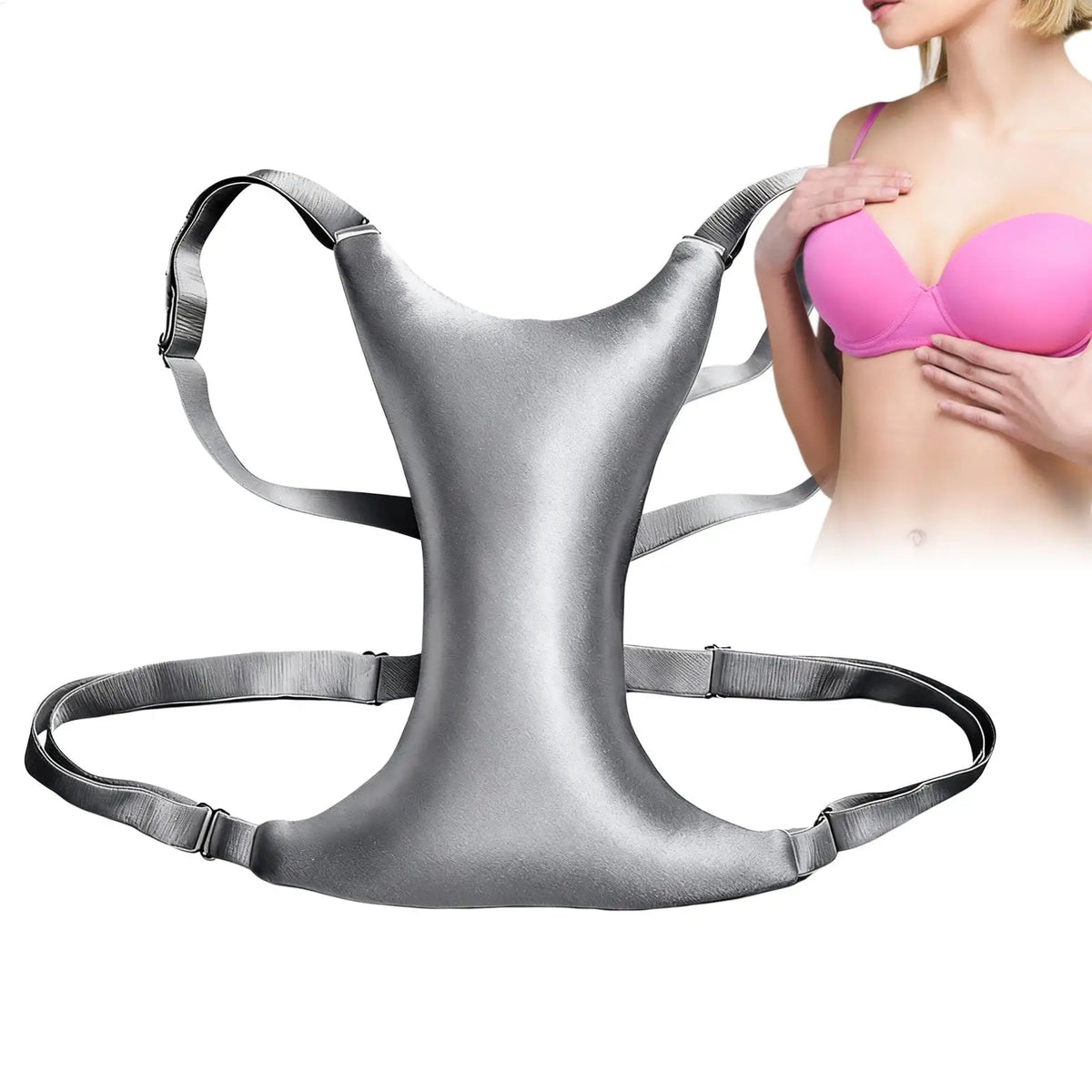 Breast Pillow Soft Breathable Recovery Cushion Chest Support Sleep