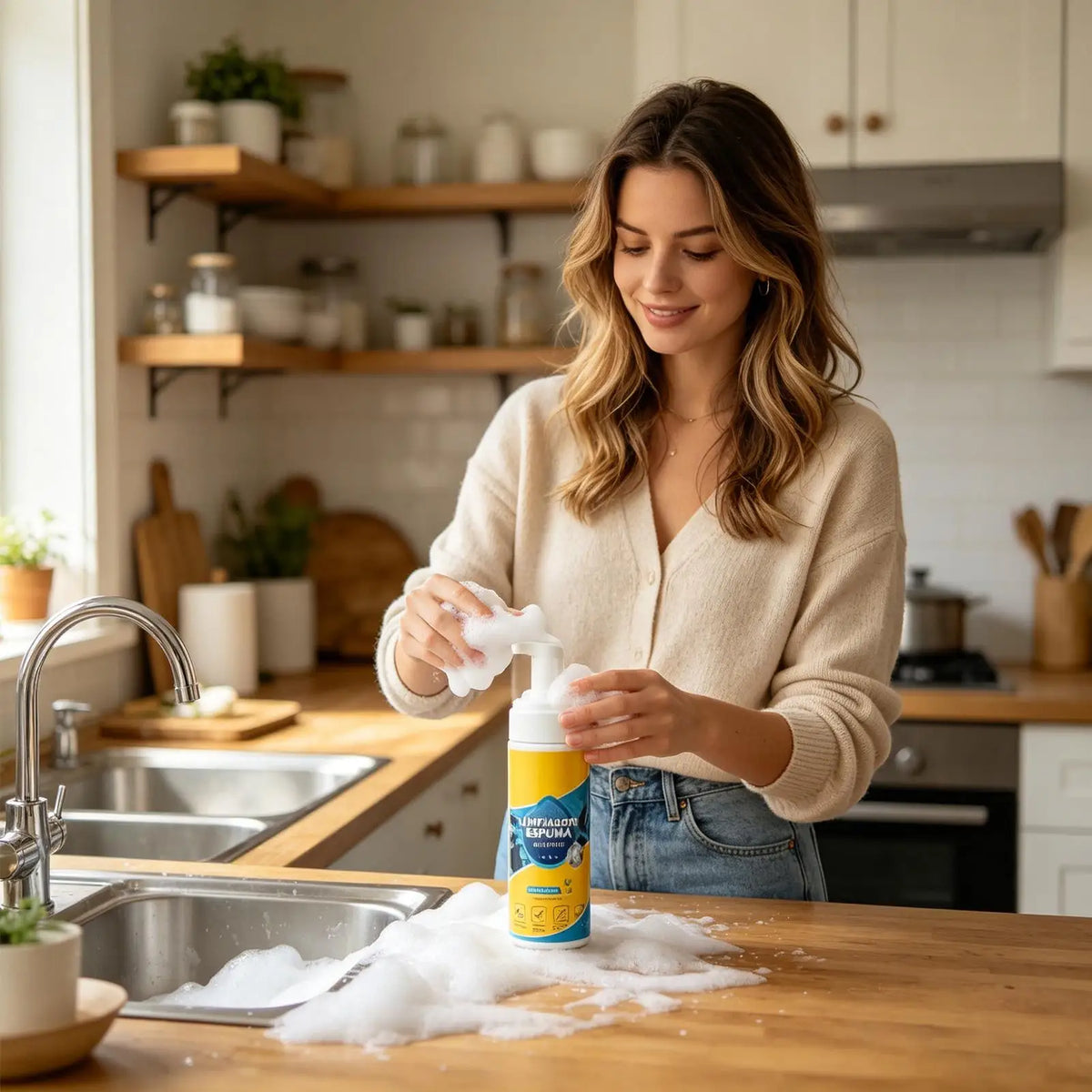 Lemon Multipurpose Foam Cleaner Spray 150ml – Car & Home