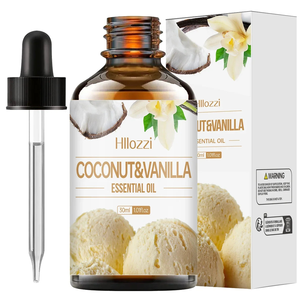 Coconut Vanilla Essential Oil – Aromatherapy, Skin & Hair Care