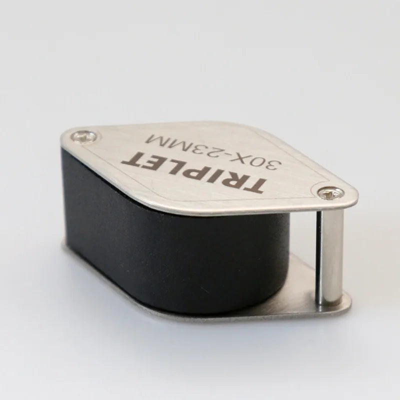 Double-Layer LED Loupe – High-Power Jewelry & Antique Magnifier